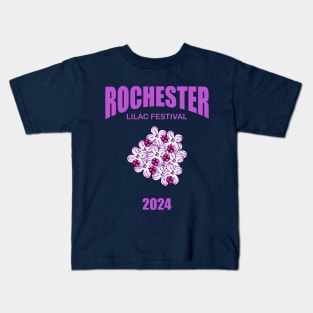 Rochester Lilac Festival 2024 Kids T-Shirt